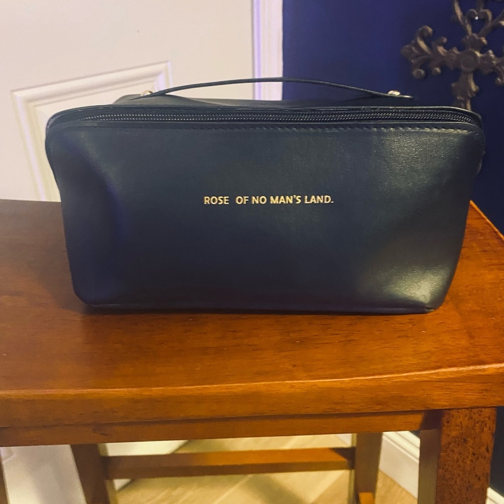 Black Spacious Toiletry Bag NWOT